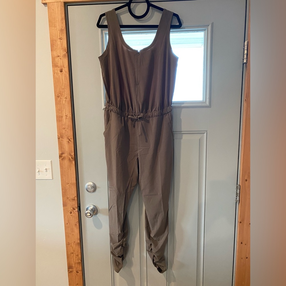 Prana Railay jumpsuit in slate green NWOT